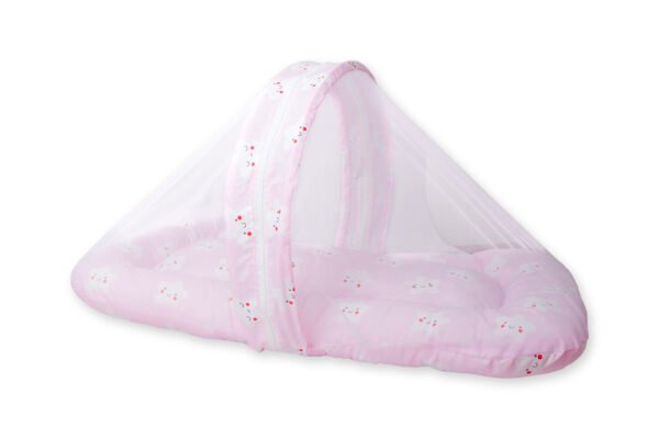 Baby Mosquito net Attached Bed