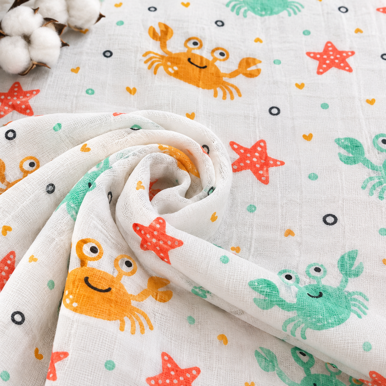 Muslin Knot Jabla - Crab - Image 2